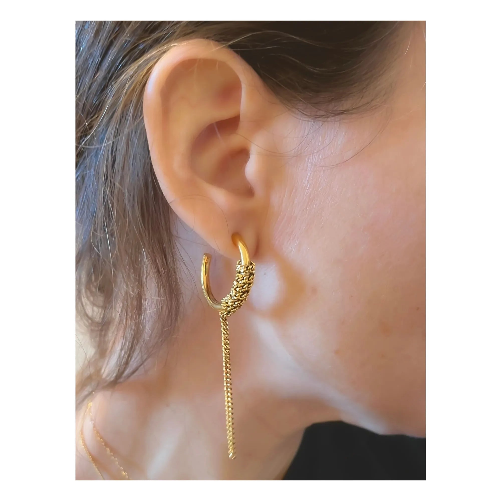 Perrine Taverniti - Pendientes Ramey | Dorado
