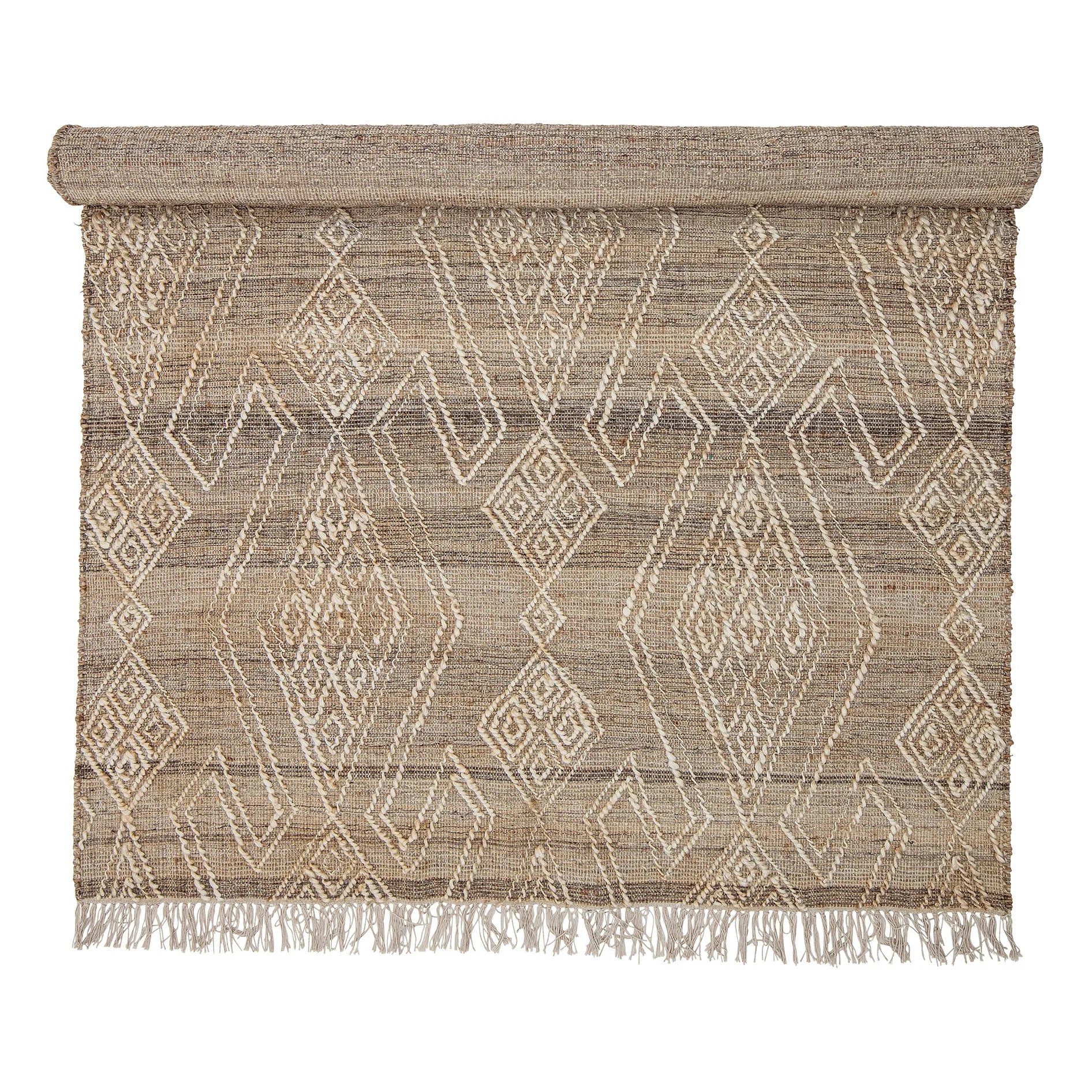 Bloomingville - Alfombra de yute Rupen