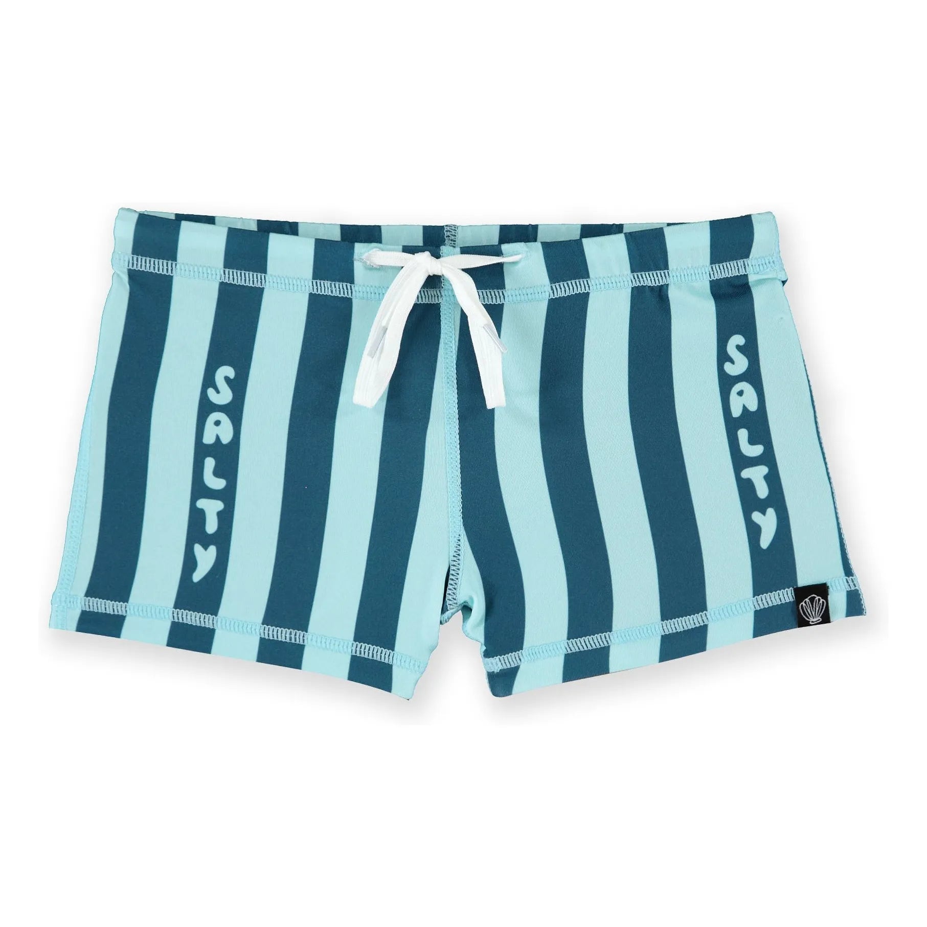Beach & Bandits - Bañador con Protección UV Salty Stripes de Fibras Recicladas | Azul Marino