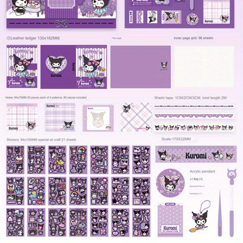 Sanrio - Set de Papelería Kuromi