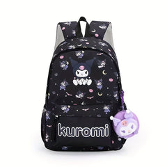 Sanrio - Mochila escolar Kuromi