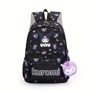 Sanrio - Mochila escolar Kuromi
