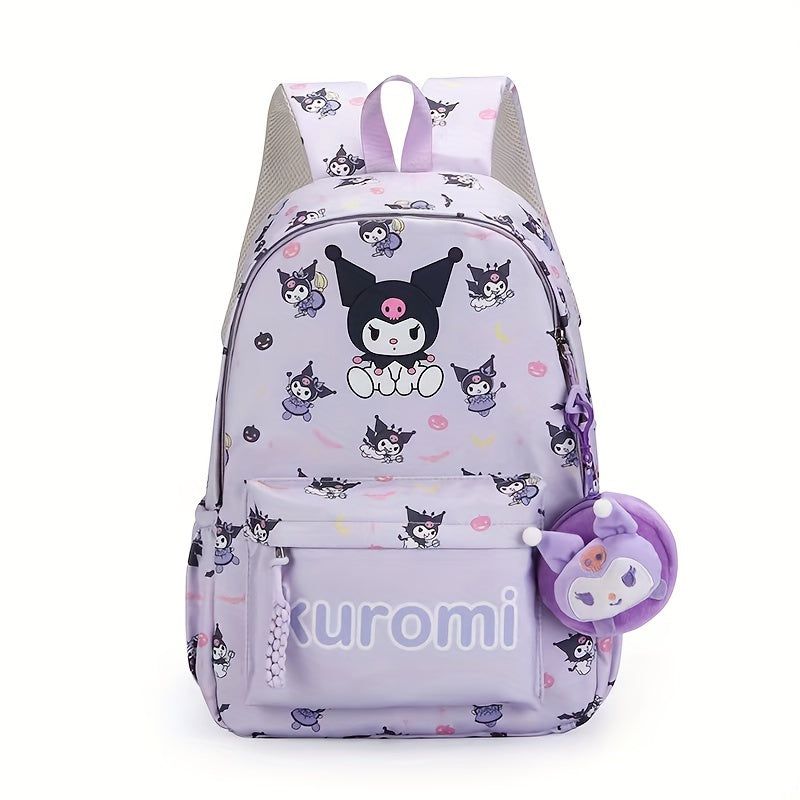 Sanrio - Mochila escolar Kuromi