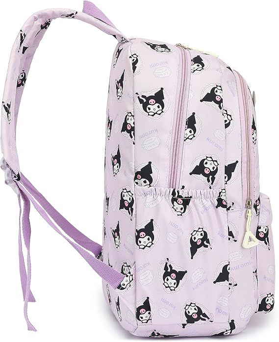 Sanrio - Mochila escolar Kuromi