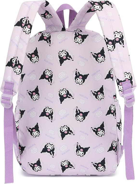 Sanrio - Mochila escolar Kuromi
