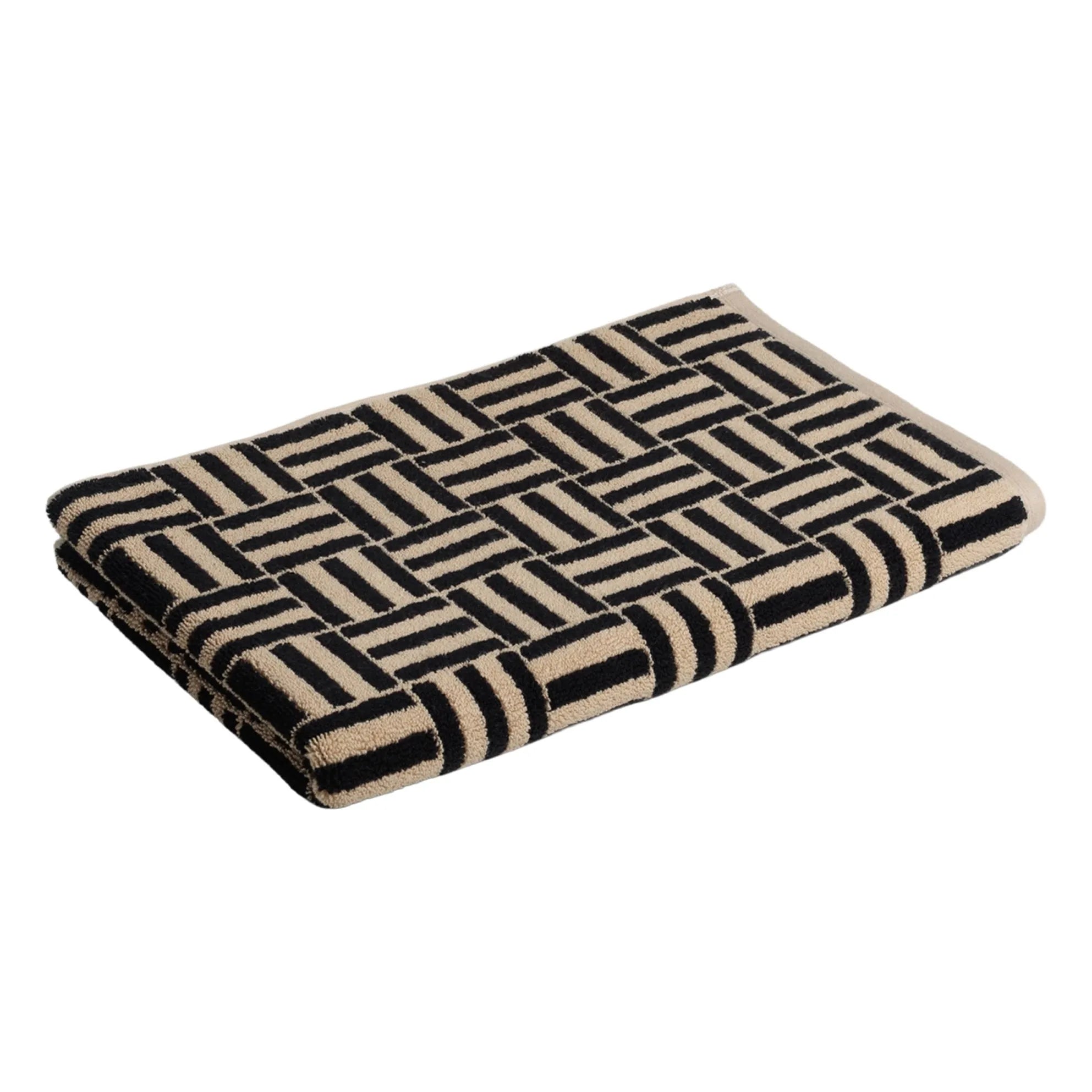 Baina - Alfombra de baño Saroma | Negra
