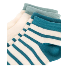Petit Bateau - Conjunto de Calcetines Finos a Rayas Azules | 2 unidades