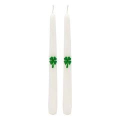 Anna + Nina - Velas Shamrock - Juego de 2 | Verde