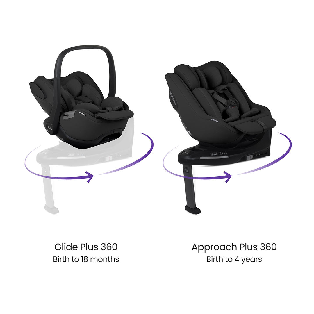 Silver Cross Reef 2 SPECIAL EDITION Ultimate Family 360 Bundle-Travel Systems-Frappe-Iconic Black | Natural Baby Shower