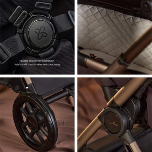 Silver Cross Reef 2 SPECIAL EDITION Ultimate Family 360 Bundle-Travel Systems-Frappe-Iconic Black | Natural Baby Shower