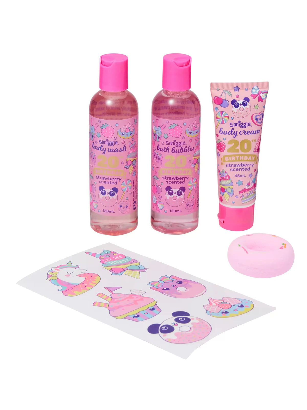 Smiggle - Set de baño y belleza 20.º cumpleaños