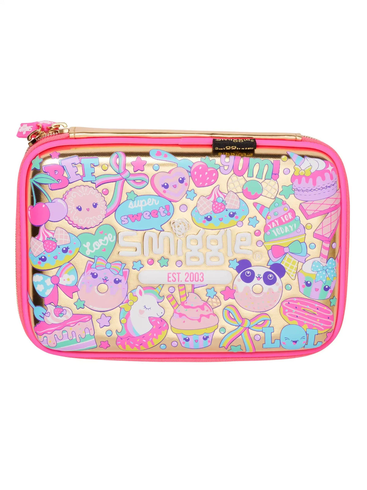 Smiggle - Estuche rígido 20.º cumpleaños