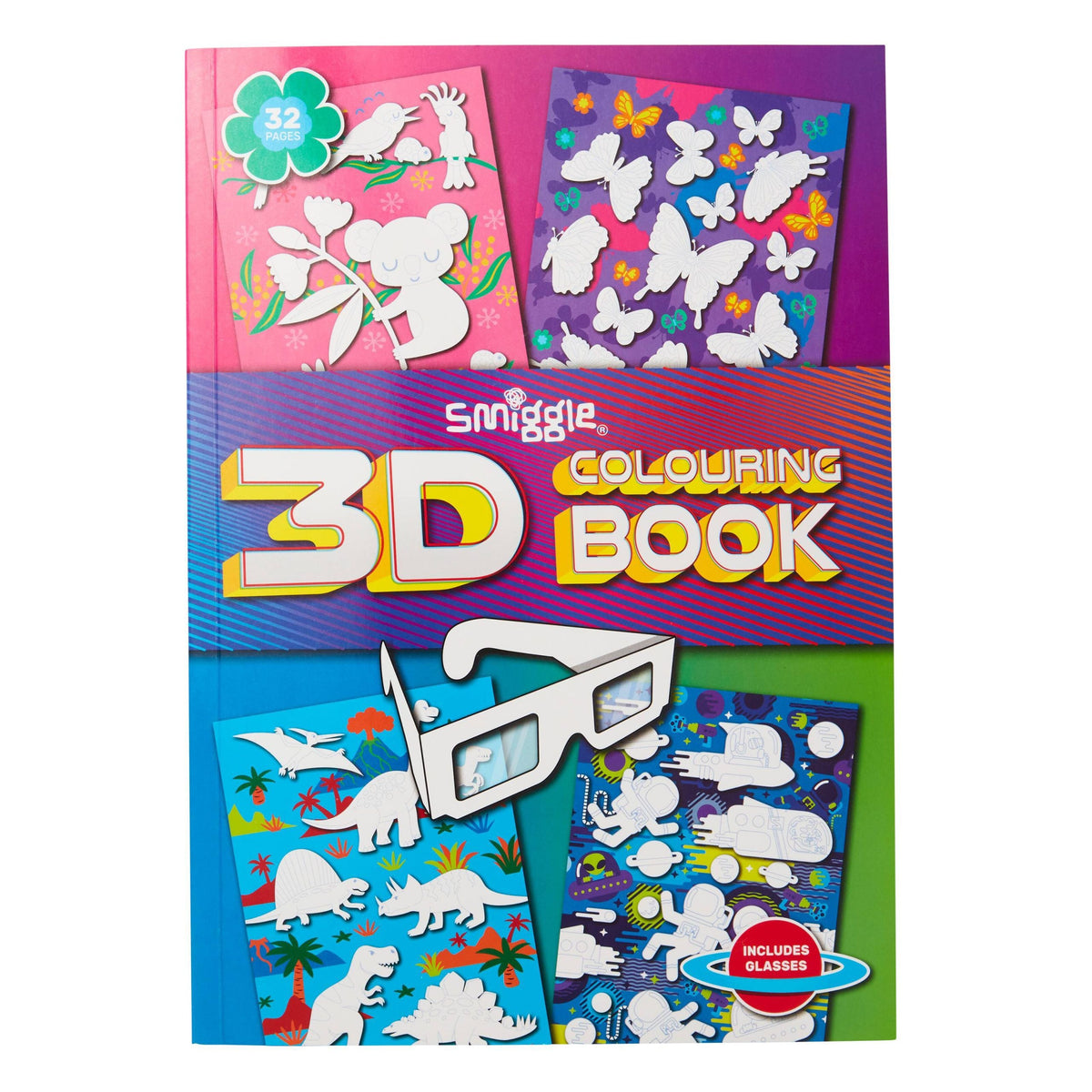 Smiggle - Libro de colorear 3D