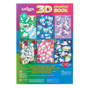 Smiggle - Libro de colorear 3D