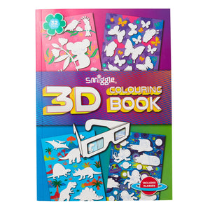 Smiggle - Libro de colorear 3D