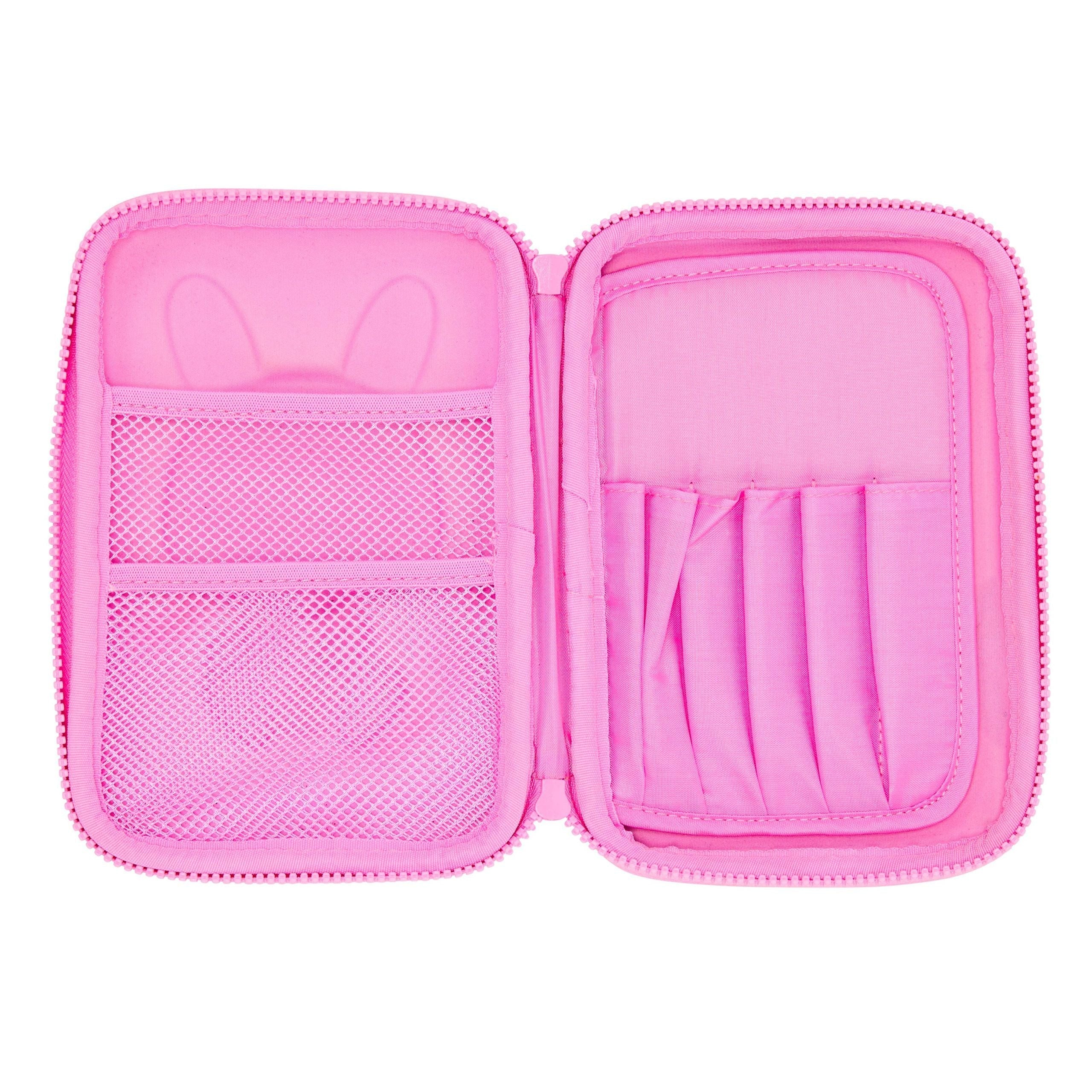 Smiggle - Estuche con personaje Budz dorado en relieve 3D