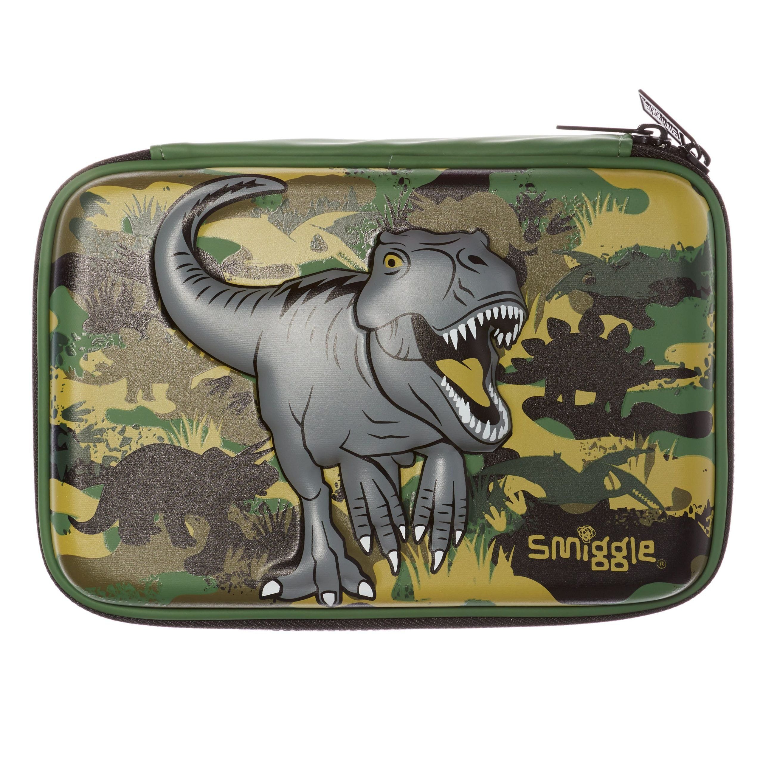 Estuche de lápices 3D en relieve de tapa dura de diseño exclusivo Dinossi - Smiggle