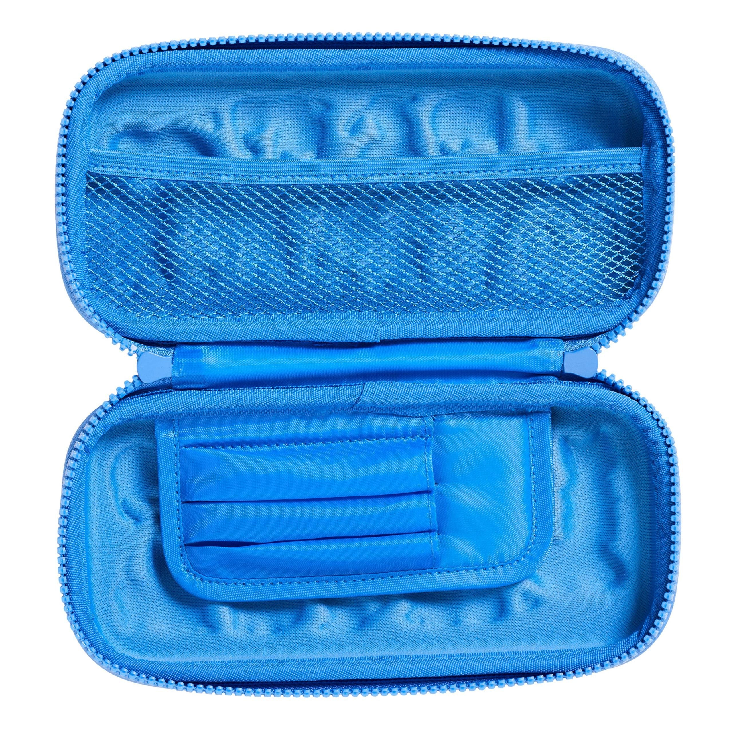 Smiggle - Estuche rígido pequeño lila con relieve 3D