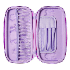Smiggle - Estuche de Unicornio 3D en Relieve de Tapa Dura