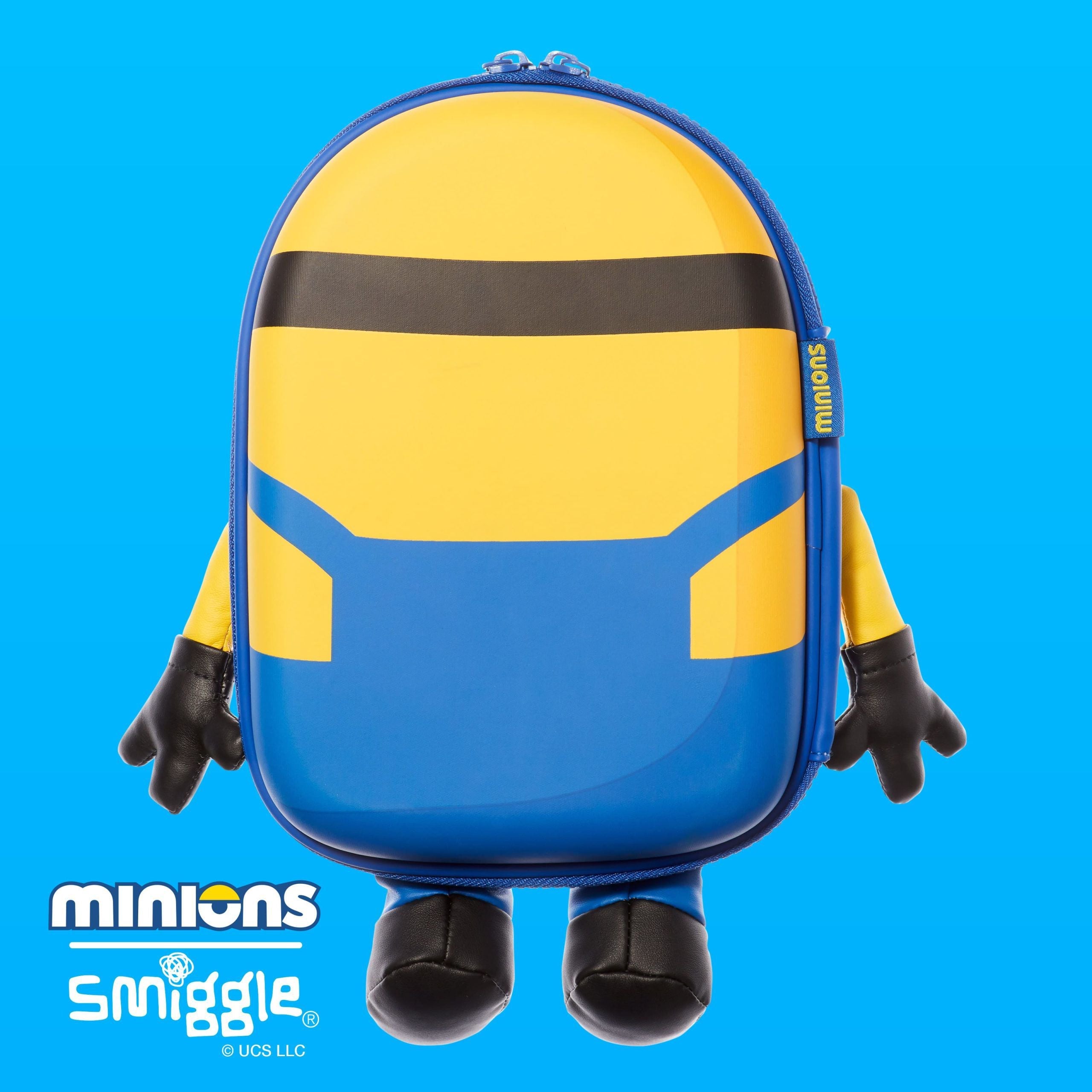 Smiggle - Estuche rígido 3D Minions en relieve