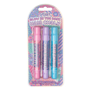 Smiggle - Tizas de color para el pelo para niños - Paquete de 3
