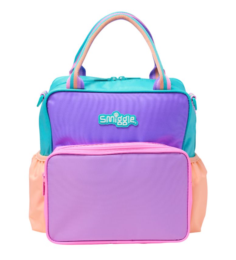 Smiggle - Mochila 3 en 1 para la Comida, Excursiones y Espalda