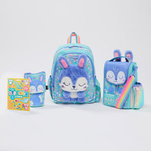 Smiggle - Animalia Junior Set de 4 Mochilas Escolares para Guardería y Preescolar