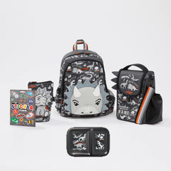 Set de 5 piezas de mochila escolar para guardería y preescolar Animalia Junior de Smiggle