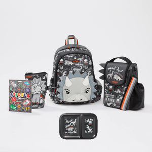 Set de 5 piezas de mochila escolar para guardería y preescolar Animalia Junior de Smiggle