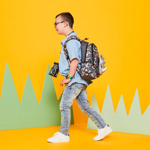 Smiggle - Set de mochila Animalia Junior con etiqueta de nombre