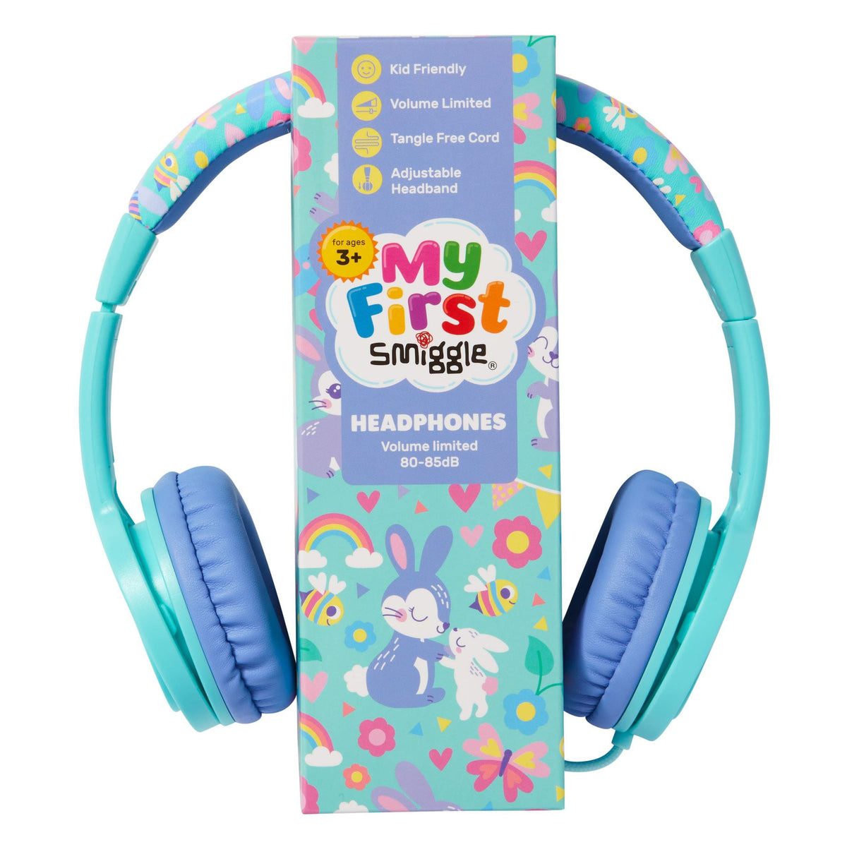 Smiggle - Auriculares con cable Animalia Junior