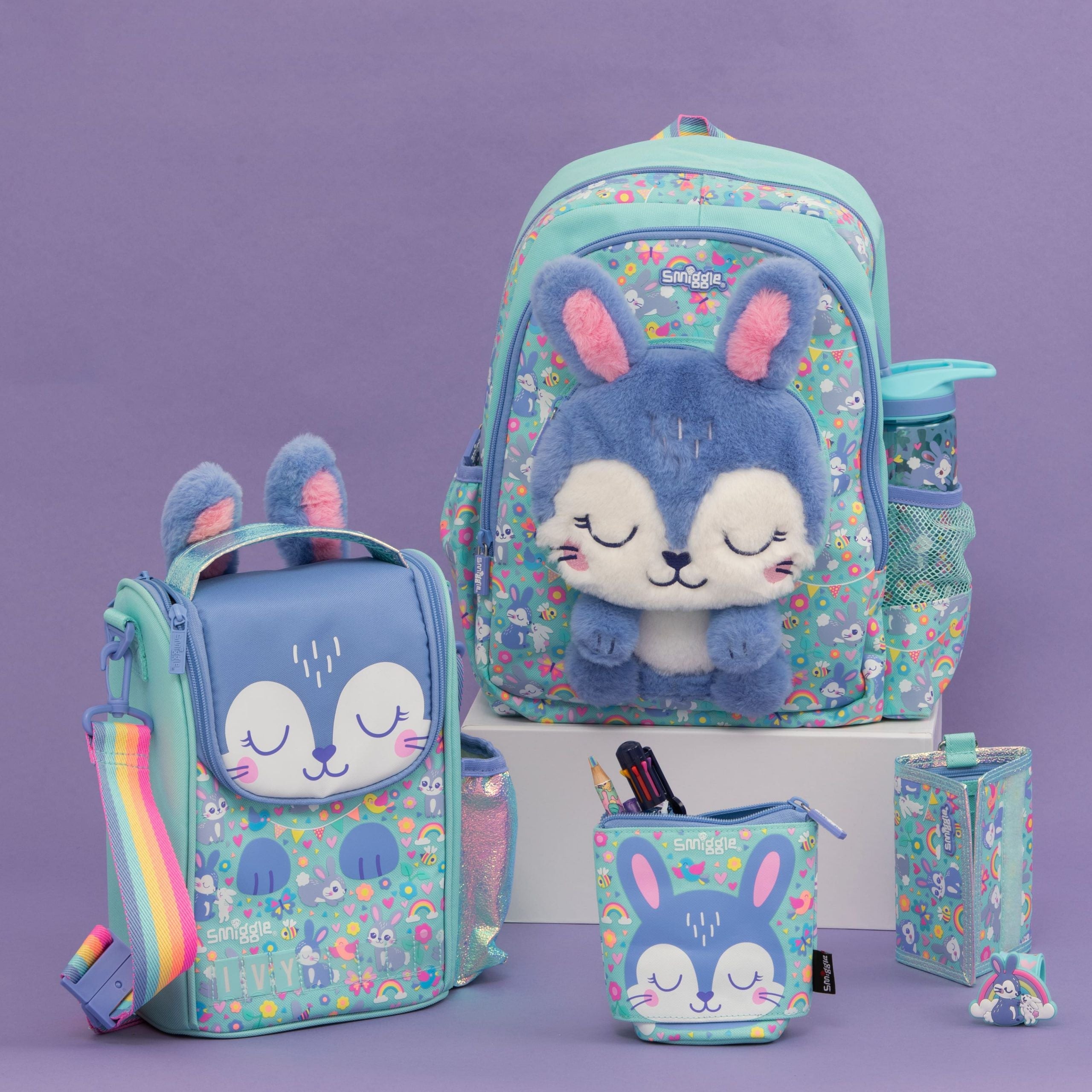 Smiggle - Colección de mochilas y estuches Animalia Junior