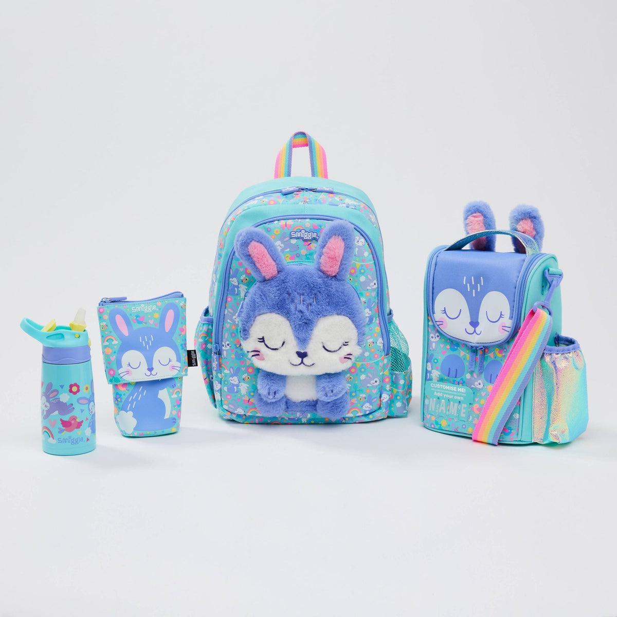 Smiggle - Colección de mochilas y estuches Animalia Junior