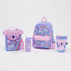 Smiggle - Mochila Escolar Junior Animalia y Set Completo