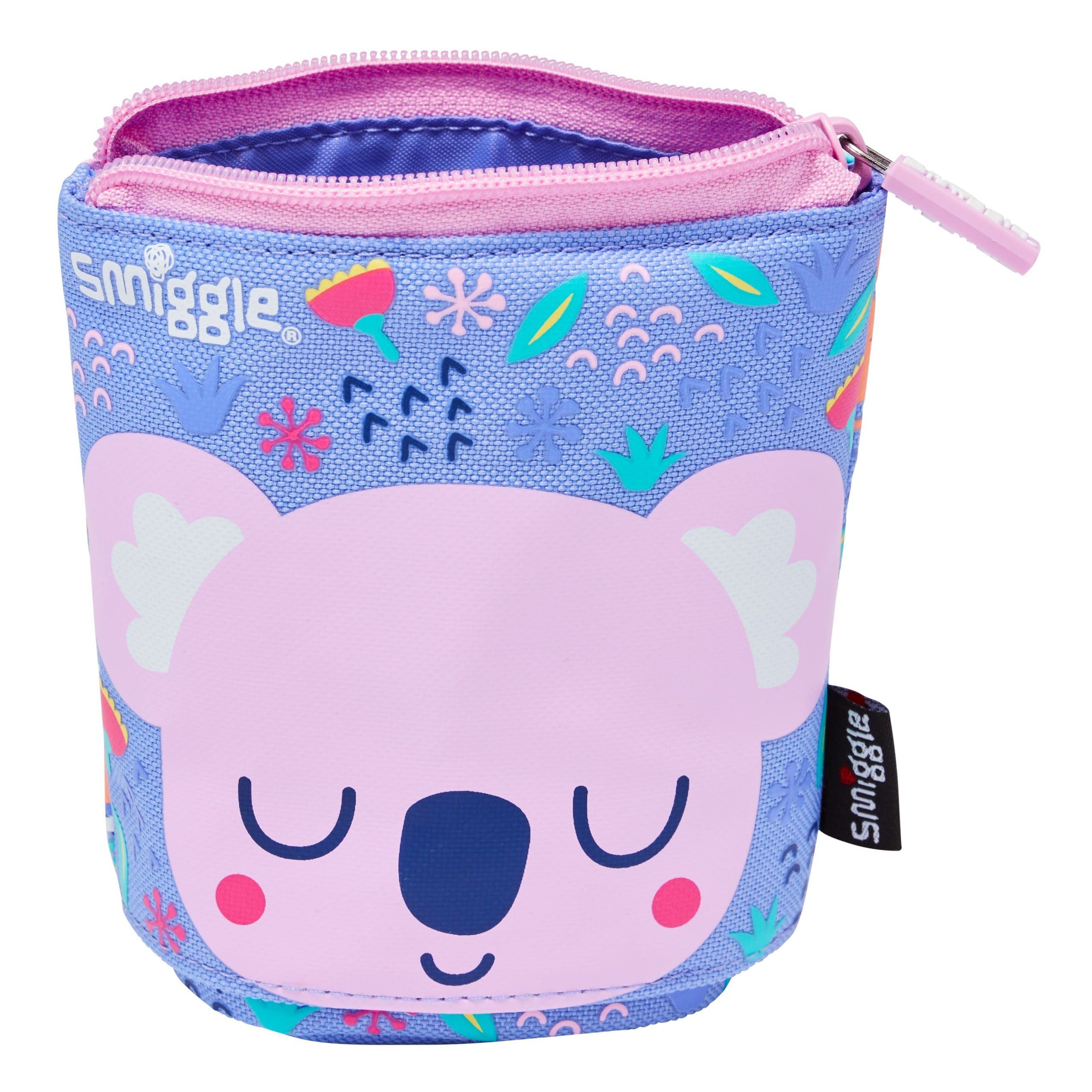 Smiggle - Estuche y soporte para lápices Animalia