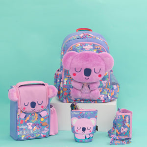 Smiggle - Estuche y soporte para lápices Animalia