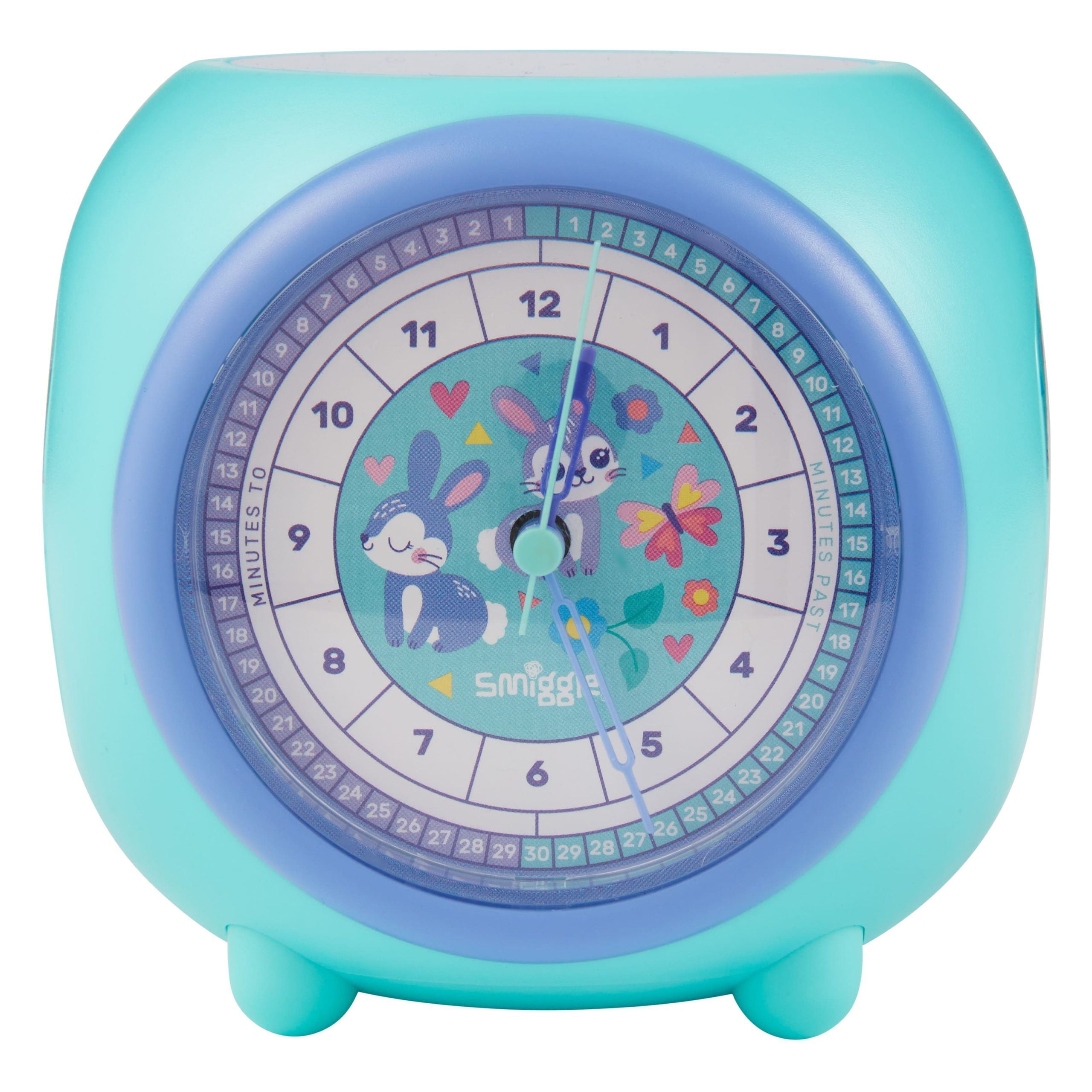 Smiggle - Reloj Analógico Proyector con Enseñanza de la Hora Animalia