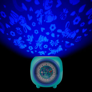 Smiggle - Reloj Analógico Proyector con Enseñanza de la Hora Animalia