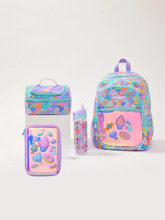 Smiggle - Set de 4 piezas de mochila escolar Away