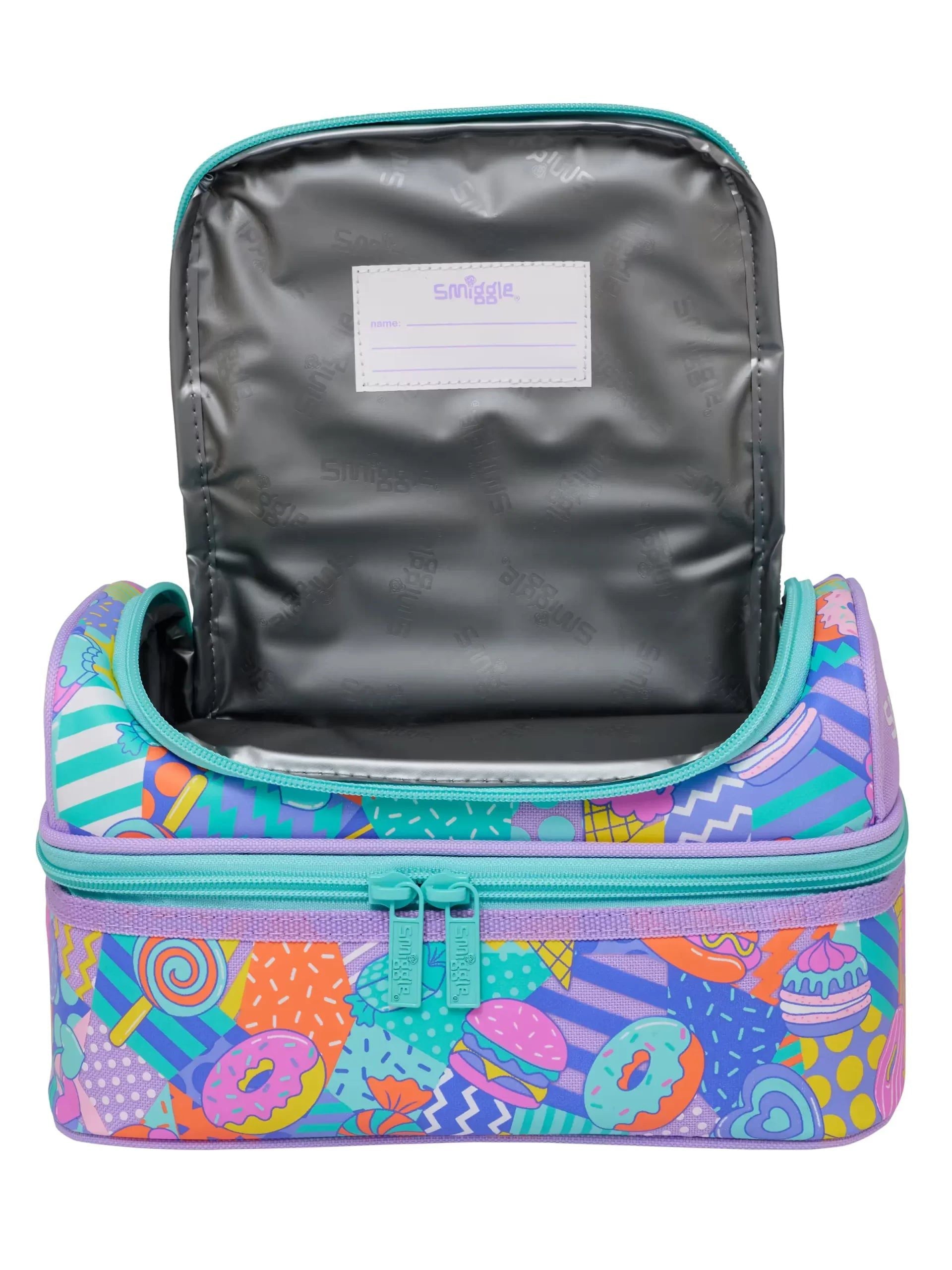 Smiggle - Set de 4 piezas de mochila escolar Away