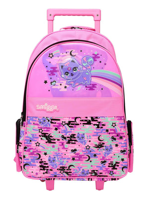 Smiggle - Mochila con ruedas Away Glow
