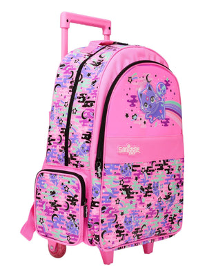 Smiggle - Mochila con ruedas Away Glow