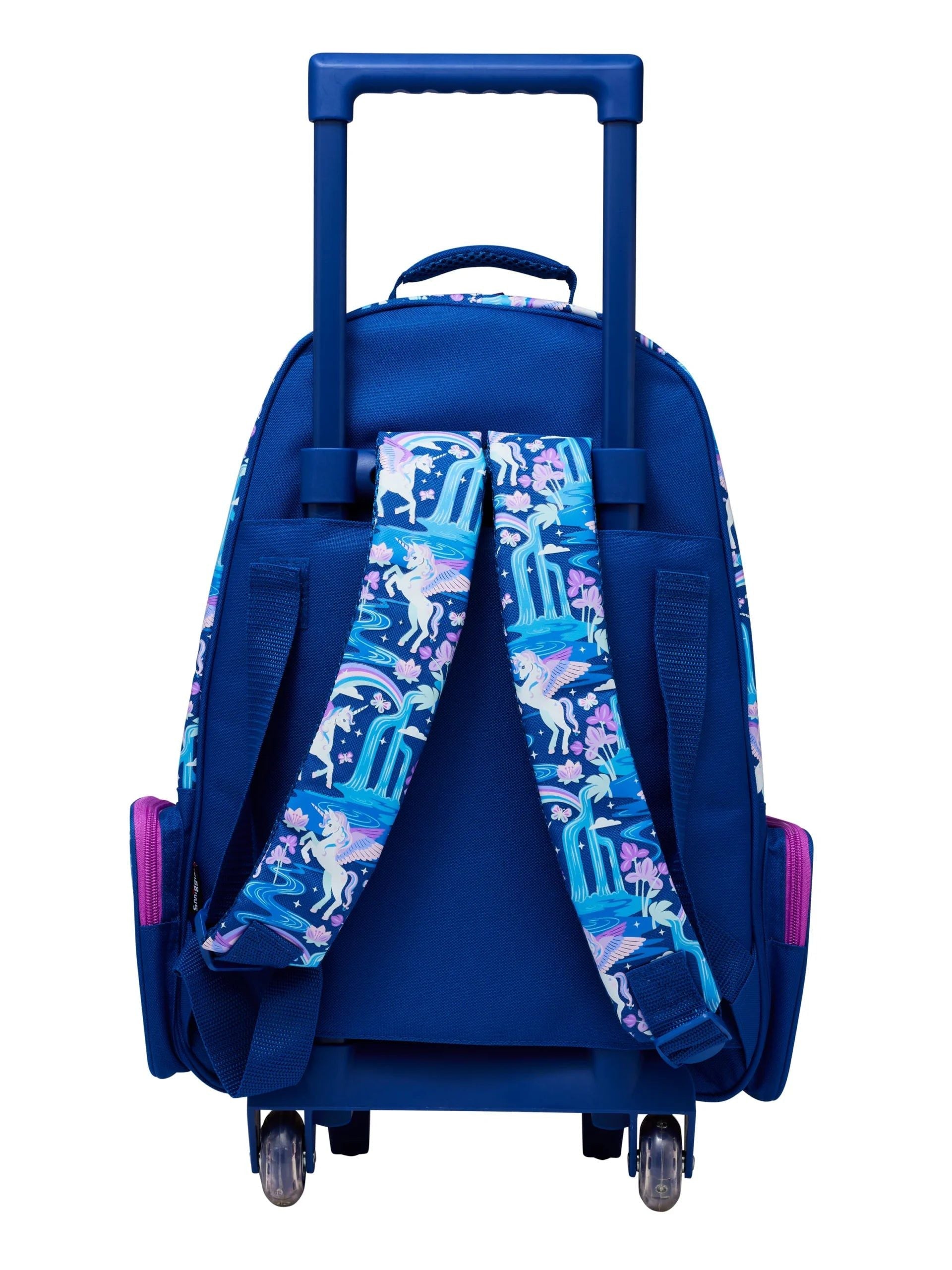 Smiggle - Mochila con ruedas Away Glow