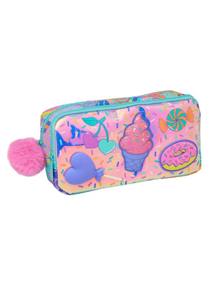 Smiggle - Estuche con dos compartimentos Away