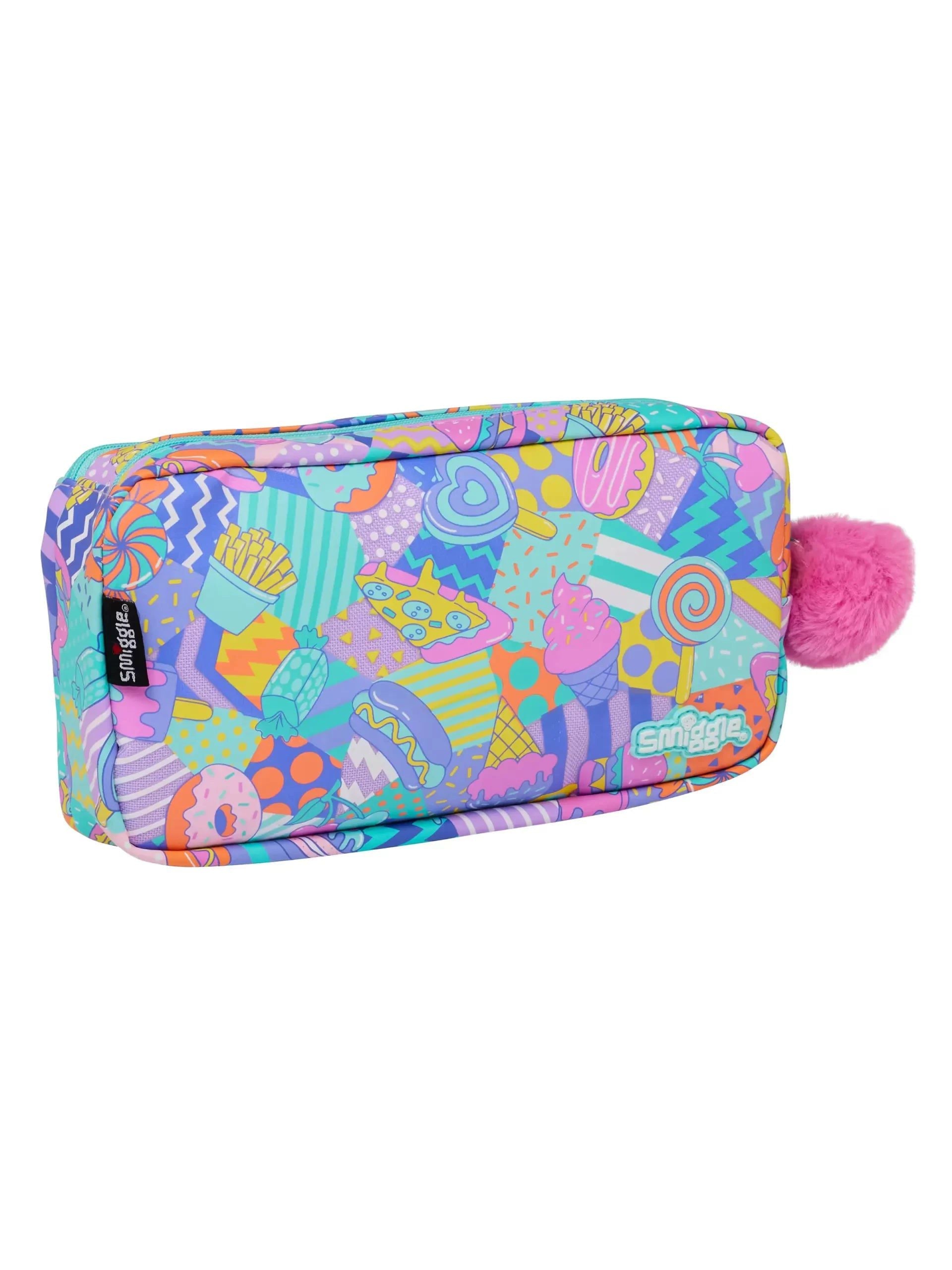 Smiggle - Estuche con dos compartimentos Away