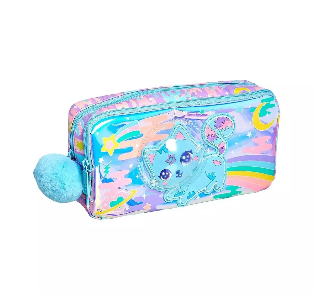 Smiggle - Estuche con dos compartimentos Away