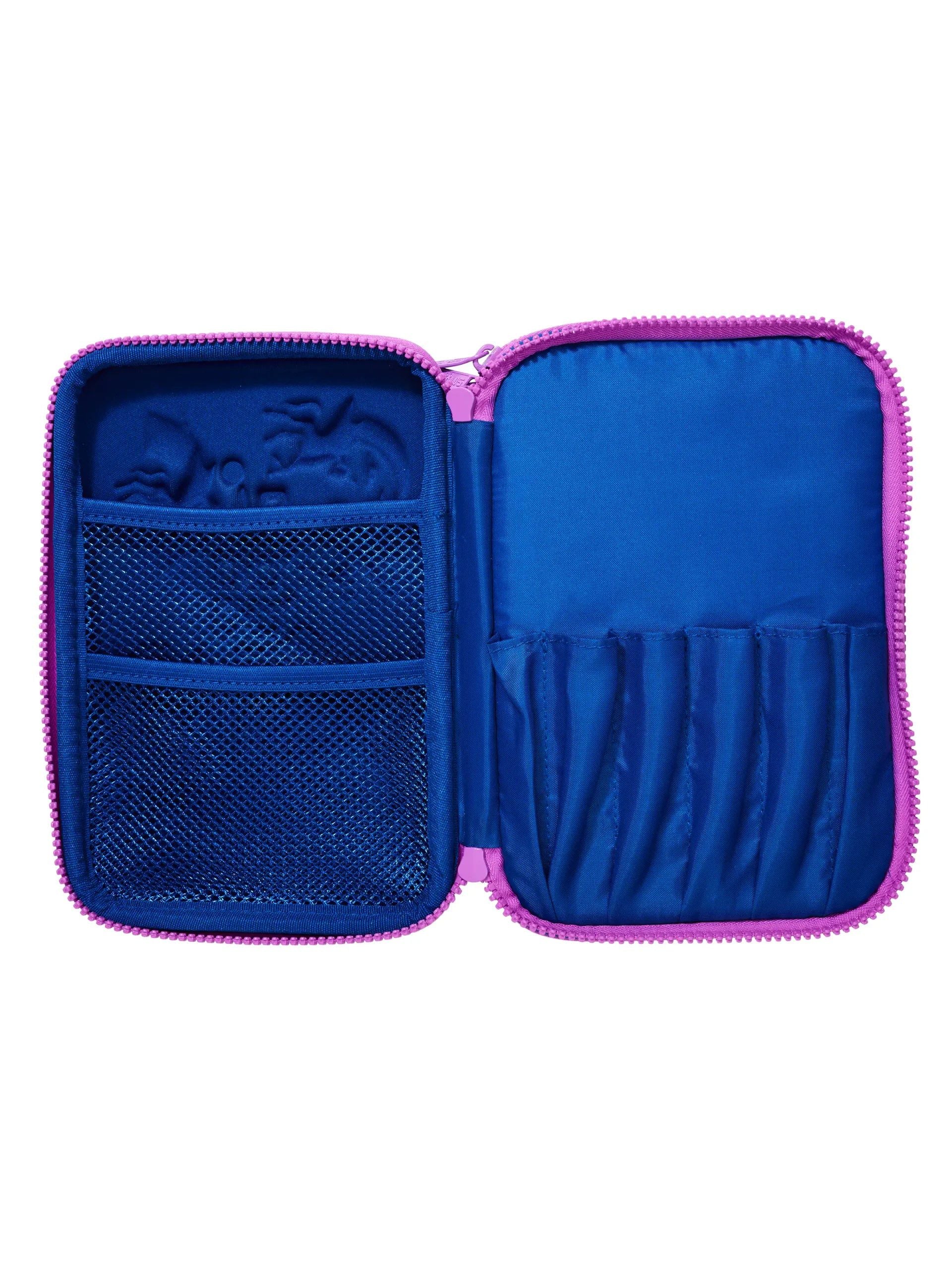 Smiggle - Estuche rígido de unicornio de doble piso