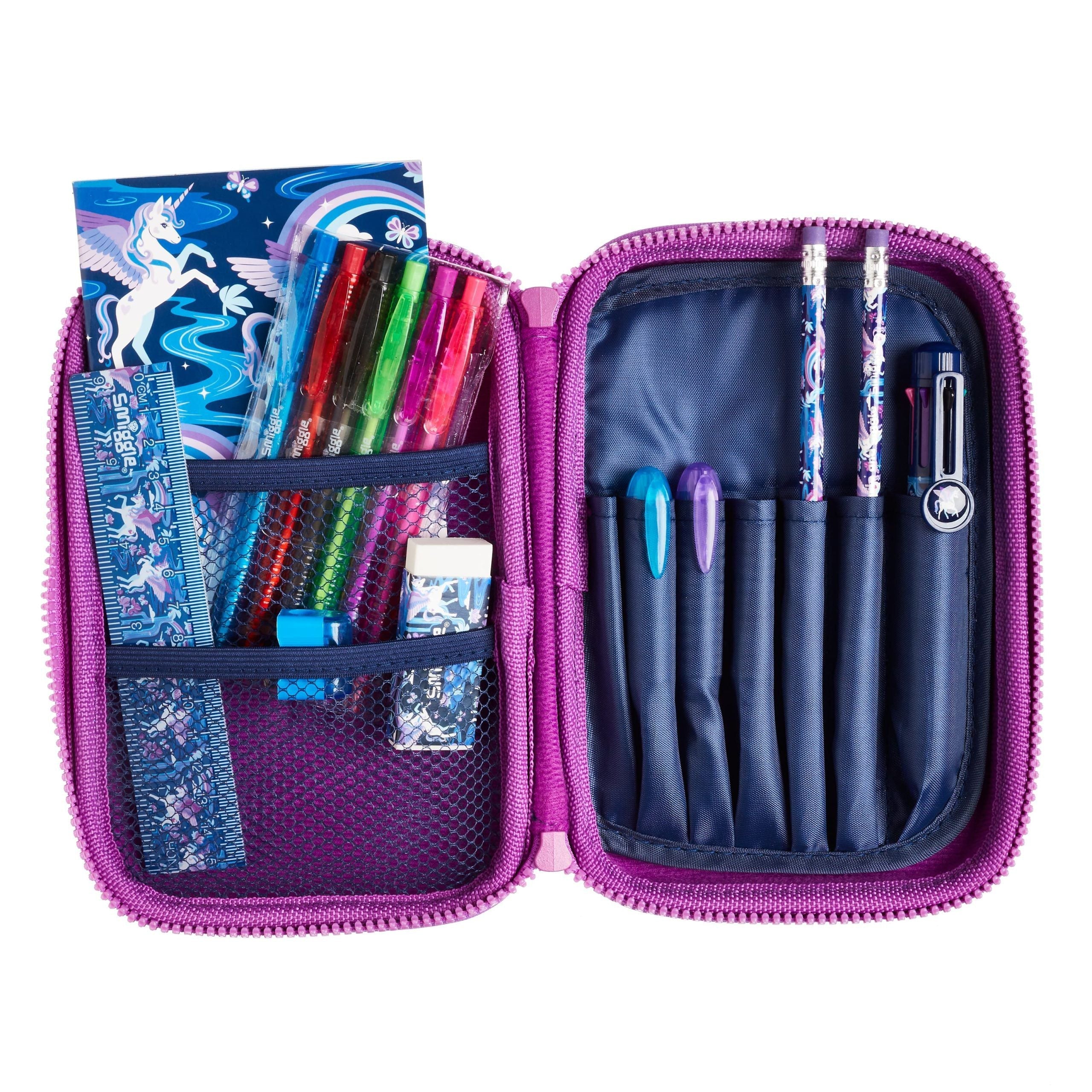 Smiggle - Estuche y set de papelería Away
