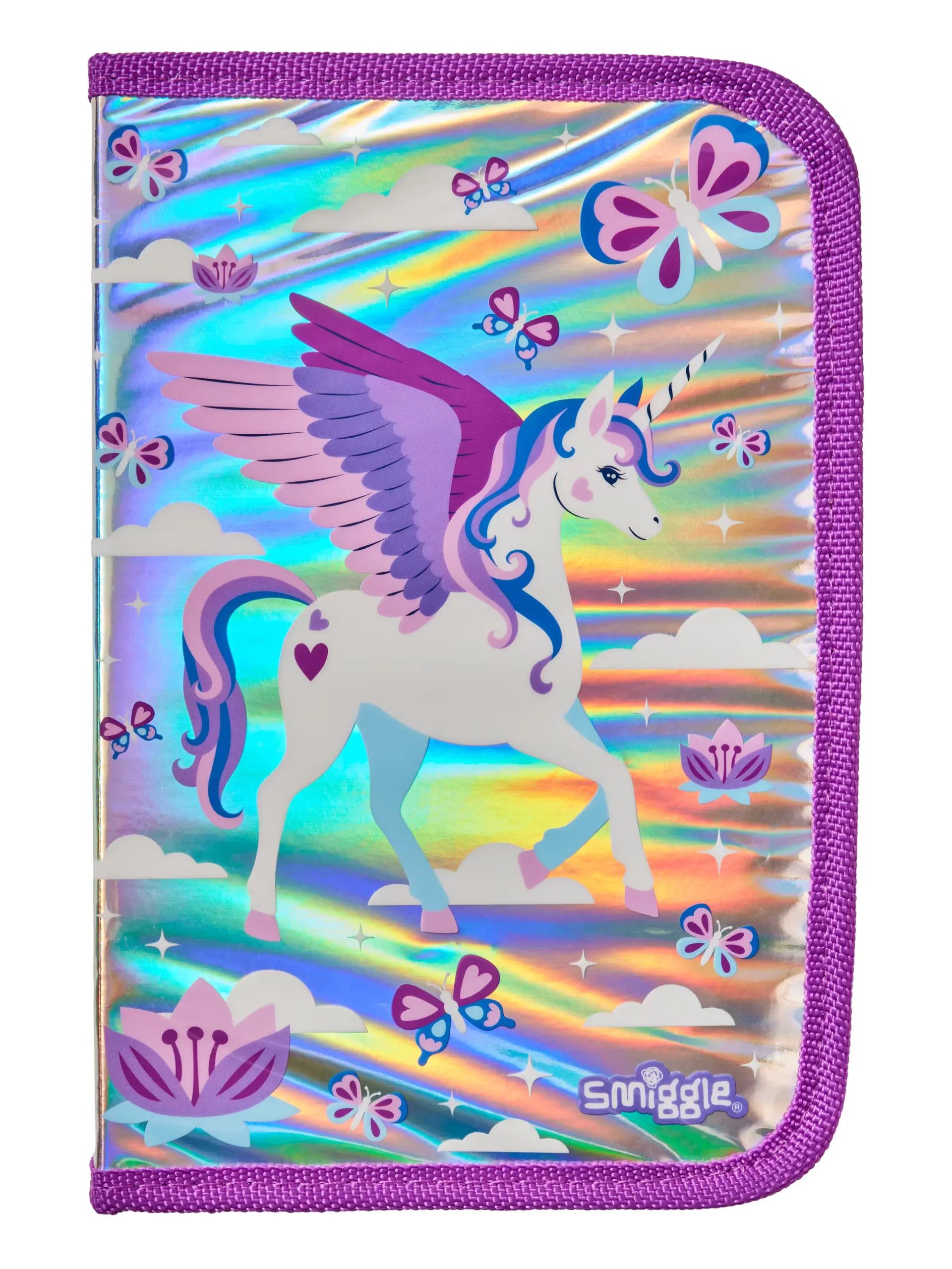 Smiggle - Set de papelería consola Unicornio Away Midi