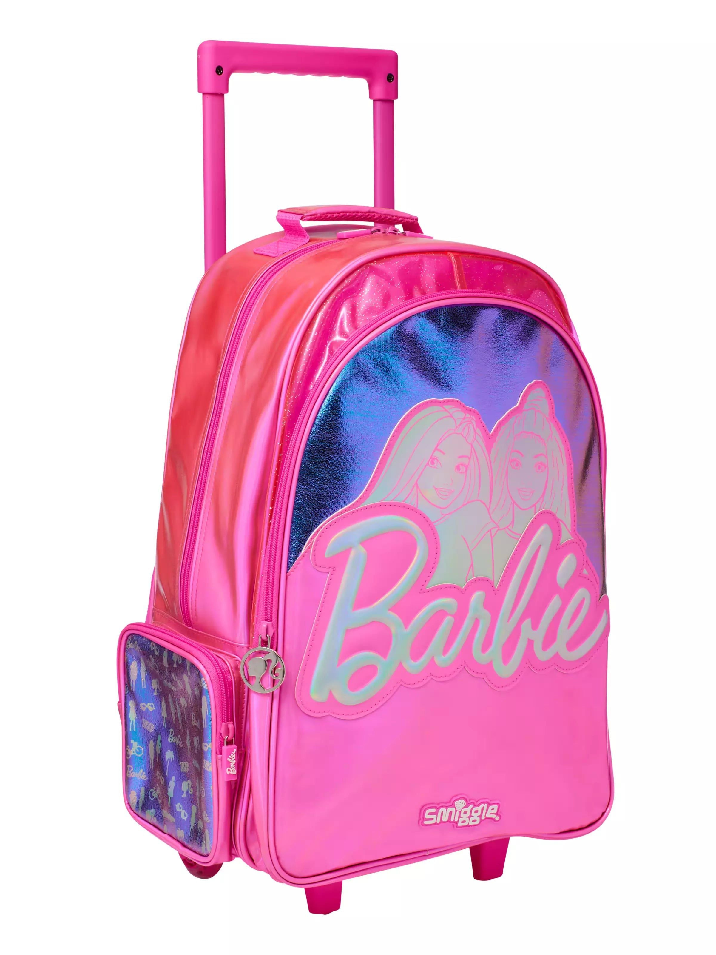 Smiggle - Barbie Maleta con Ruedas y Luces
